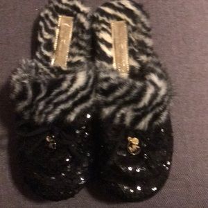 Michael Kira sequined slippers size 9